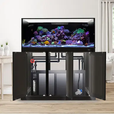 IM EXT 150 Gallon Lagoon Aquarium Complete Reef System – Black (Made to Order) - Innovative Marine