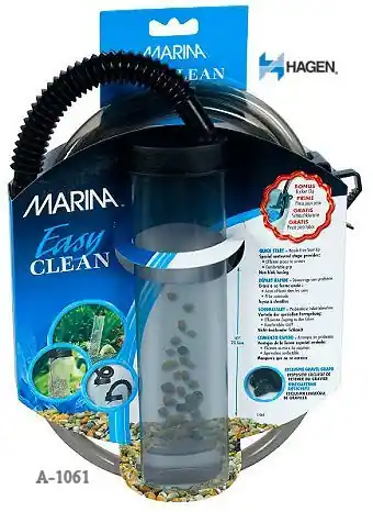 Gravel Cleaner, Mini, 10" 1" dia. w/6' Tube by Hagen - Fluval