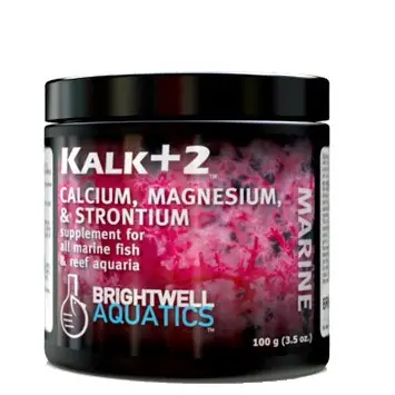 Brightwell Aquatics Kalk+ 2 - Advanced Kalkwasser Supplement w/Calcium, Strontium, & Magnesium, 1.8 kg./ 4 lb.