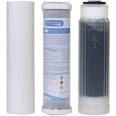 3 stage RO/DI Filter Set - AquaCave