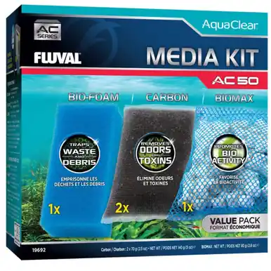 Media Maintenance Kit for Fluval AC50 Power Filter