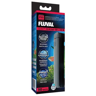 Fluval P50 - 50W Submersible Aquarium Heater