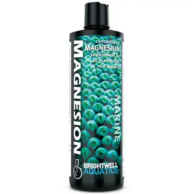 Brightwell Aquatics Magnesion - Liquid Magnesium Supplement for Reef Aquaria, 2 Liters / 67.6 oz.
