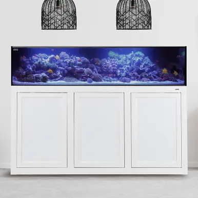 IM SR Pro 2, 120 AIO Aquarium w/ APS Stand - White
