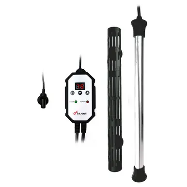 Finnex HMU-500S Titanium Heater With Controller, 500 Watts