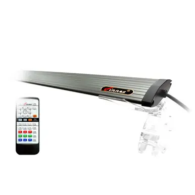 DISCONTINUED - Finnex Planted Plus 24/7 CC 24" Customizable LED Fixture - Gun Metal