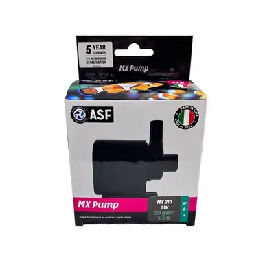 ASF MX Pump 210 gph. - Aquarium Systems