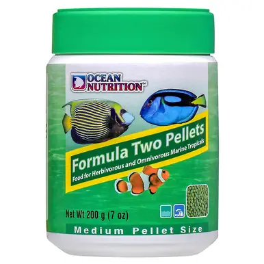 Ocean Nutrition Formula Two Marine Pellets, Medium, 200 gr. / 7 oz.