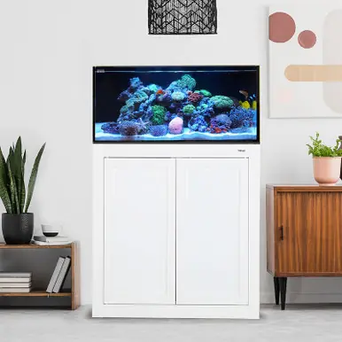 IM SR Pro 2, 60 AIO Aquarium w/ APS Stand - White
