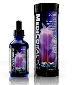 Brightwell Aquatics MediCoral Coral Dip, 60 ml. / 2 oz.