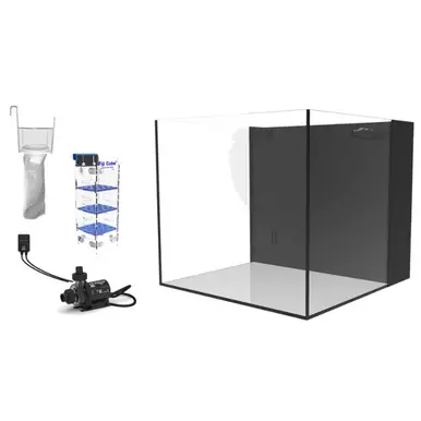 Fiji Cube 22.4 Gallon Cube Rimless AIO Glass Nano Tank - PRO Series