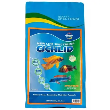 New Life Spectrum Cichlid Formula, 1mm, 2,200 gr.