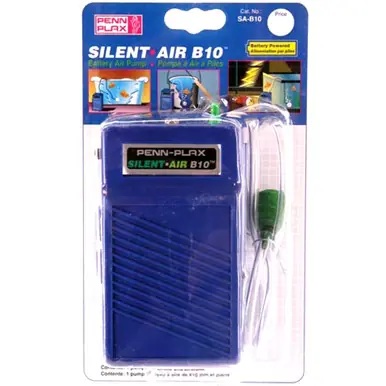 PennPlax Silent Air Battery Powered Air Pump - PenPlax