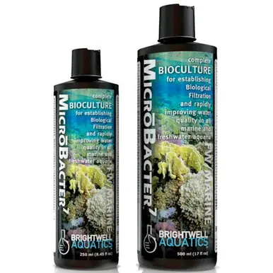 Brightwell Aquatics MicroBacter7 - Complete Bioculture, 500 ml. / 17 oz.
