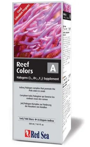 Red Sea Reef Colors A (Iodina/Halogens) 500 ML