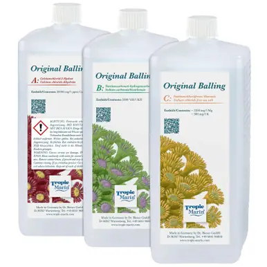 Tropic Marin ABC Liquid Balling Set A+B+C, 3 x 1000 ml.