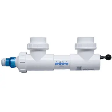 Aqua UV Classic 15 watt Sterilizer 2" With Wiper - White