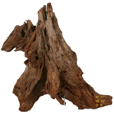 Malaysian Driftwood, Super WYSIWYG 17" x 17" - AquaCave