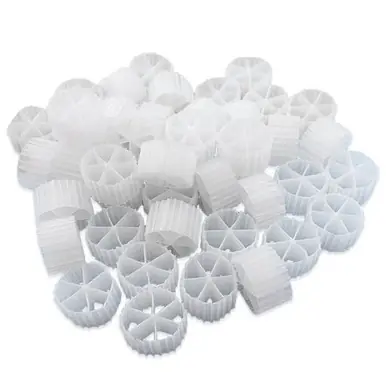 Tideline MBBR (Moving Bed Biofilm Reactor) Media - Large - 5 gallon, 1” Diameter, 3/8” Height