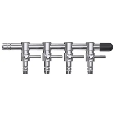 4 Valve Air Manifold - AquaCave
