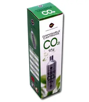 Replacement CO2 Cartridge, Single, for Pierce CO2 System - Azoo