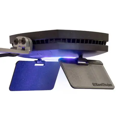Vivid Creative AI Prime Light Shaping Visors 2pk - Aqua Illuminations