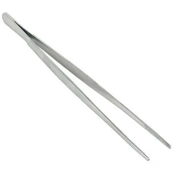 10" Specimen Forceps Stainless Steel - AquaCave