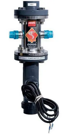 Aqua Ultraviolet VIPER 400W UV Sterilizer, Stainless Steel Housing, 6" Outlets, With Flow Switch, 220V