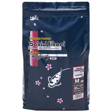 Hikari Saki-Hikari Color KOI Diet Floating Pellet Medium 4.4 lbs.