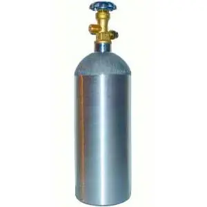 5 lb. Aluminum CO2 Cylinder - AquaCave