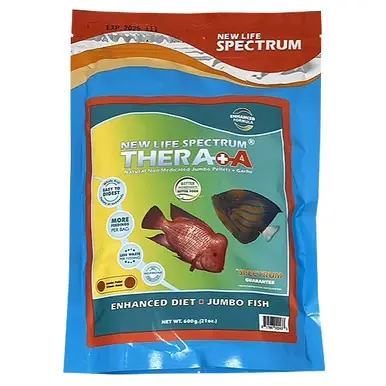 New Life Spectrum Naturox Series - Thera+A Jumbo Sinking Pellet (7.5mm-8mm) 600g