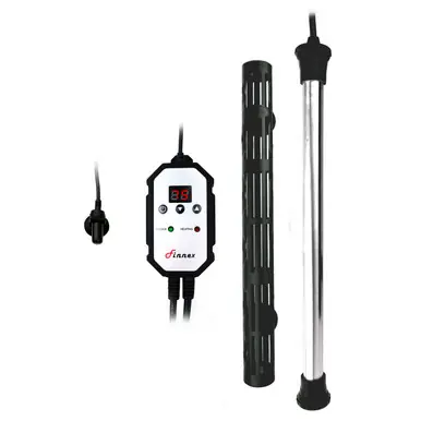 Finnex HMU-100S Titanium Heater With Controller, 100 Watts