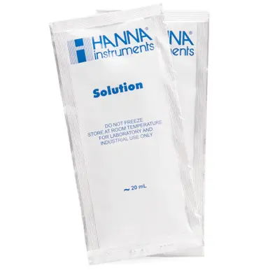 Hanna Salinity Tester Calibration Solution. 25 Sachets - Hanna Instruments