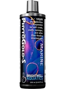 Brightwell Aquatics PhytoGold-S - Golden Phytoplankton (small) 4-10 micron, 20 liter / 5.3 gal.