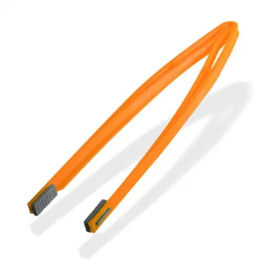 Vivid Creative 11" Never-Rust Aquarium Tweezers UV - ORANGE