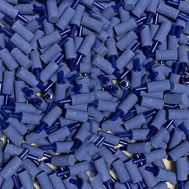 Blue Air Stones 1" - 162 pcs. Pack