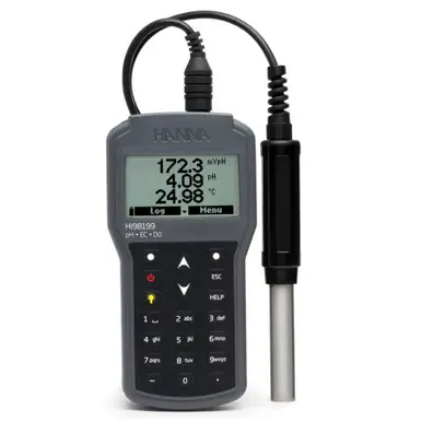 Hanna HI98199 pH, Conductivity, Dissolved Oxygen Meter - Hanna Instruments
