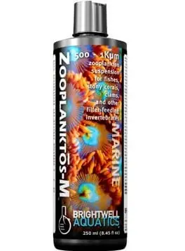 Brightwell Aquatics Zooplanktos-M - Zooplankton (medium) 500-1,000 micron, 20 liter / 5.3 gal.