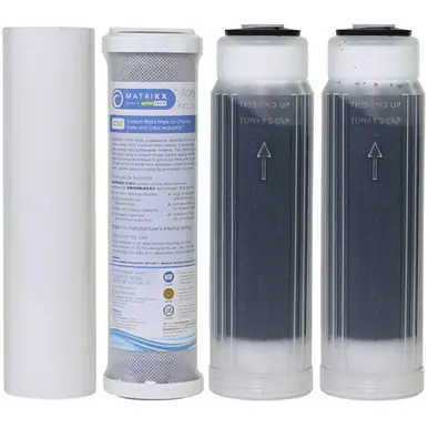 4 Stage RO/DI Filter Set - AquaCave