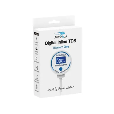 AutoAqua Digital Inline TDS - Titanium One