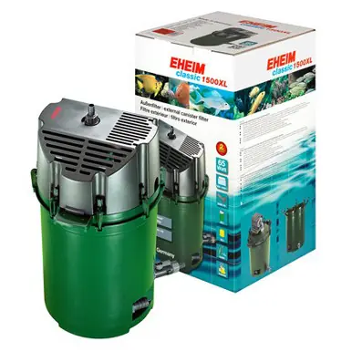 Eheim Classic Canister Filter 1500 XL With Double Taps