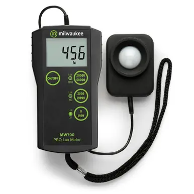 Milwaukee MW700 PRO Lux (Light) Meter - Milwaukee Instruments