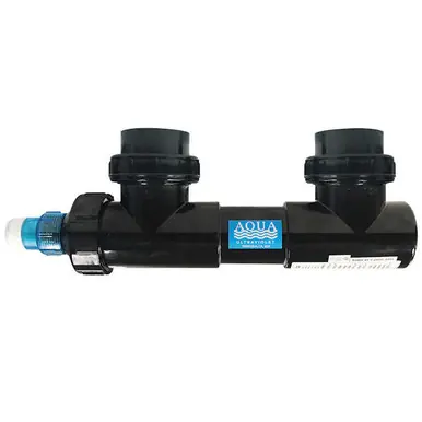 Aqua UV Classic 8 watt Sterilizer 2" - Black