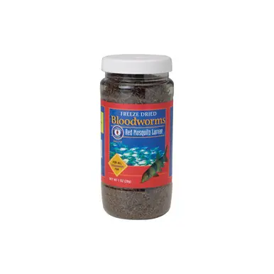 Bay Brand Bloodworms Freeze Dried 1 Oz.