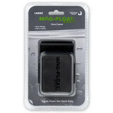 Mag-Float STEALTH Large Glass Aquarium Cleaner (5/8" or 16mm)