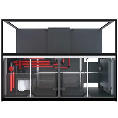 Red Sea REEFER S-1000 G3, 265 Gal. Aquarium Kit, Black