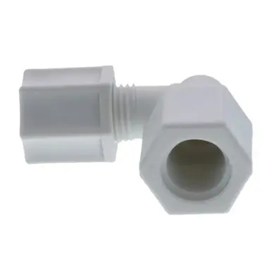JACO Union Elbow 1/4" Tube O.D. Female x 1/4" Tube O.D. Female