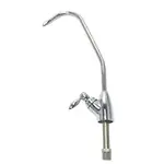 Long Reach Chrome Faucet w/ Ceramic Closure for 1/4" Tubing - Classic Style
