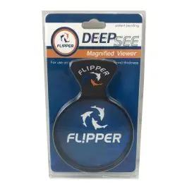 Flipper DeepSee Magnified Magnetic Aquarium Viewer 4" (CLOSEOUT) - Aquarium Tools and Accessories