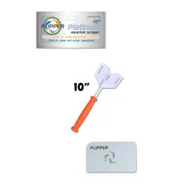 Flipper Platinum Aquarium Scraper 10in (CLOSEOUT) - Cleaning Supplies